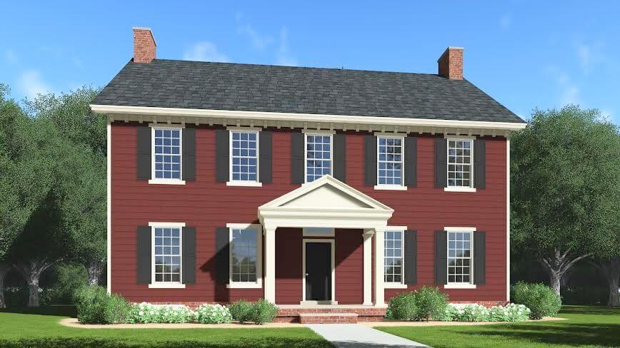 culori-casa-exterior-negru-rosu