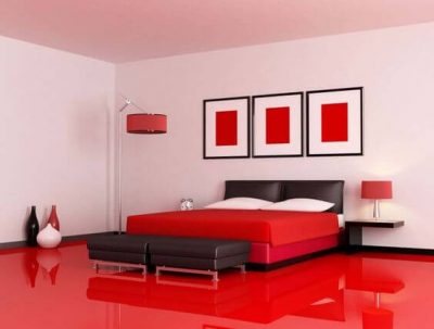 dormitor modern rosu 3