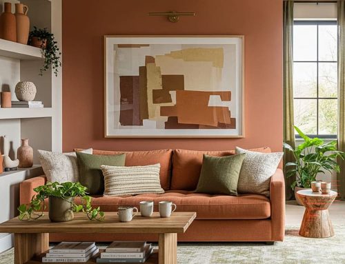 Paleta de culori a toamnei: Cum aduci nuantele de pamant, teracota si verde oliv in decorul casei tale